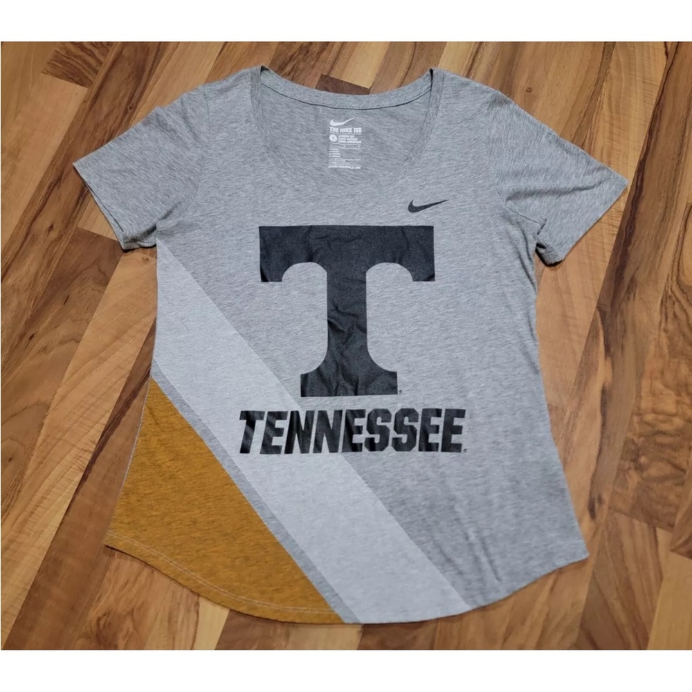 Nike Tennessee Volunteers Short Sleeve Shirt Women's Size Large - Gray/Orange